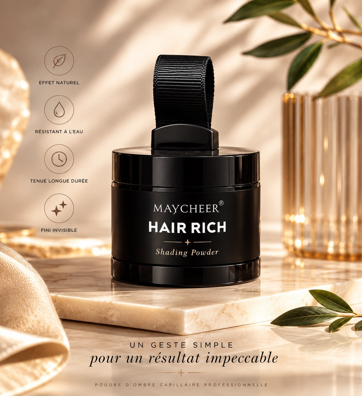 Présentation de la résistance à l’eau de la poudre densifiante MAYCHEER