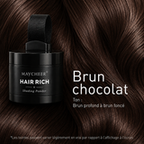 Poudre densifiante MAYCHEER teinte brun chocolat