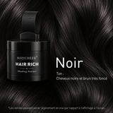 Poudre densifiante MAYCHEER teinte noir